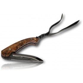 COUTEAU CITADEL TRIDENT HETRE STABILISE