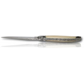 COUTEAU LAGUIOLE AUBRAC JUMA BLANC