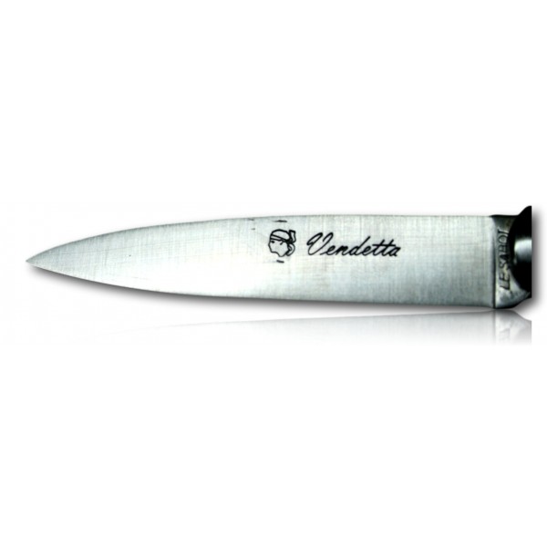 COUTEAU VENDETTA 11CM EBENE/BROSE