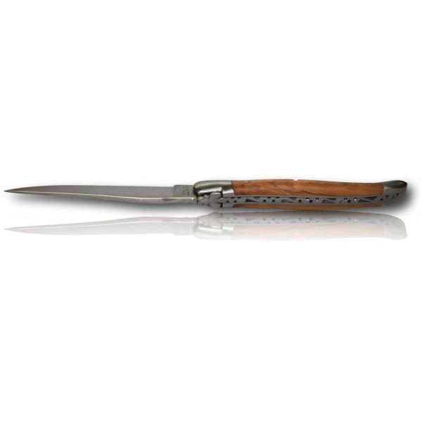 COUTEAU LAGUIOLE EN AUBRAC 12CM INOX OLIVIER