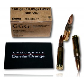 308 WIN GGG HPBT 168GR SIERRA