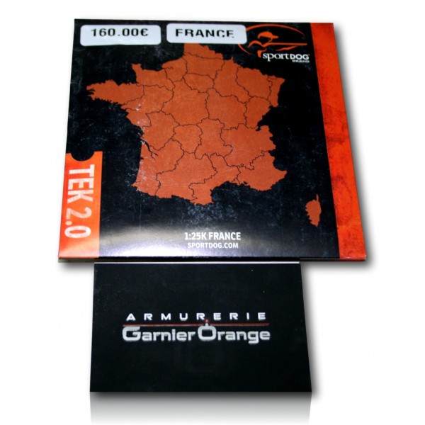 PACK CARTE DE FRANCE TEK 2.0