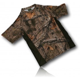 TEE-SHIRT CAMO FEUILLE  T. XXXL