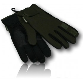 GANTS CHASSE PERCUSSION NEOPRENE KAKI T.M