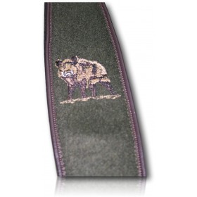 BRETELLE CARABINE MOTIF SANGLIER