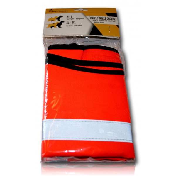 GILET DE SECURITE CHIEN T M-L
