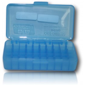 BOITE A MUNITION MTM CAL. 9MM X50 BLEU