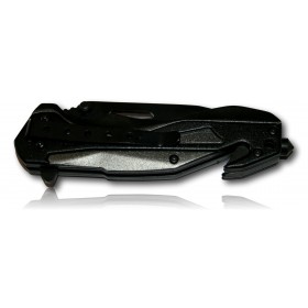 COUTEAU NOIR GRIS 18332-A