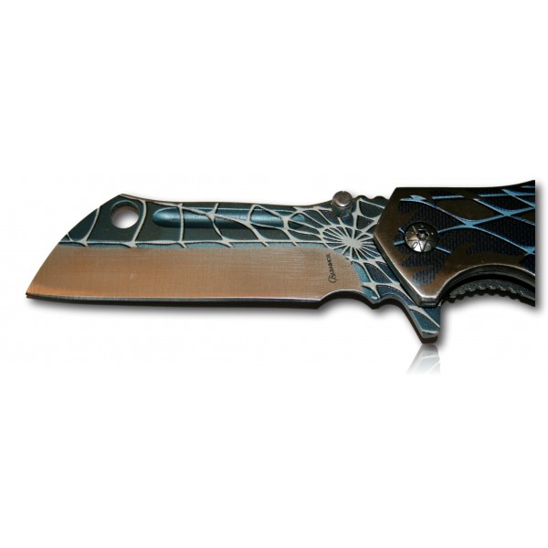 COUTEAU ARAIGNE 3D LAME TANTO 18289-A
