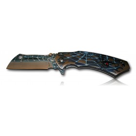 COUTEAU ARAIGNE 3D LAME TANTO 18289-A