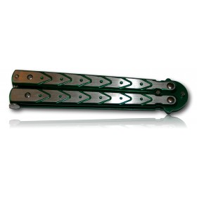 COUTEAU PAPILLION VERT 02159