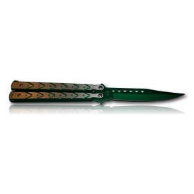 COUTEAU PAPILLION VERT 02159