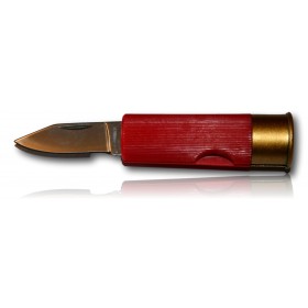 COUTEAU CARTOUCHE CAL.12 ROUGE 18302