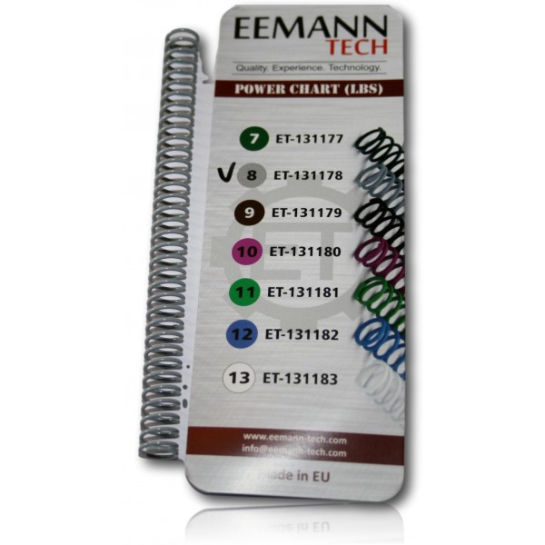 RESSORT RECUPERATEUR EEMANN TECH 8 LBS CZ 75 SP01 SHADOW 1/2 ET-131178