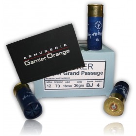 CARTOUCHE JOCKER SUPER GRAND PASSAGE CAL12/70 36G BOURRE JUPE BTE 25