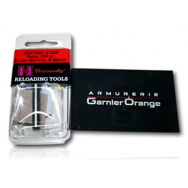 POSITIONNEUR BALLES HORNADY ELD MATCH CAL 6MM 245 108GR