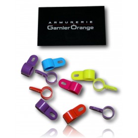 LOT DE 10 BAGUES A SOUCHET 12MM