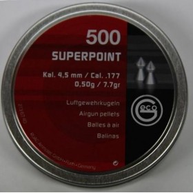 PLOMB GECO SUPERPOINT X500 CAL. 4.5MM