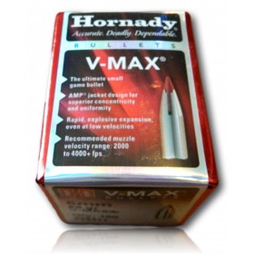 OGIVE HORNADY V-MAX 6MM 243 58 GR BTE 100 22411