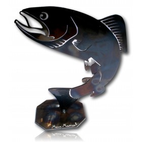 POISSON DECORATIF METAL