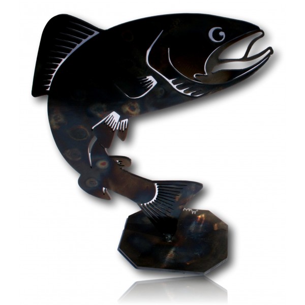 POISSON DECORATIF METAL