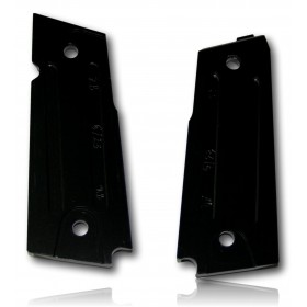 PAIR PLAQUETTE ALU M-ARMS MONARCH 2 POUR 1911 NOIR
