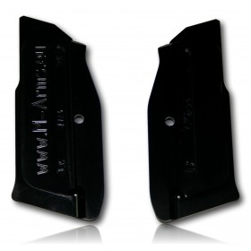 PAIR DE PLAQUETTE ALU M-ARMS MONARCH 2 CZ SHADOW 2 NOIR