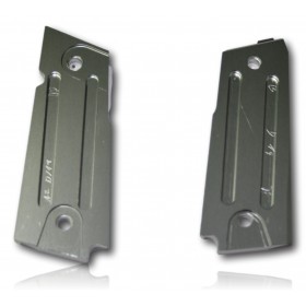 PAIRE DE PLAQUETTE ALU M-ARMS MONARCH 2 1911 GRIS