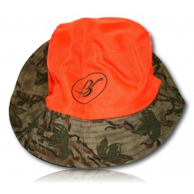 CHAPEAU REVERSIBLE NATUREL CAMO ORANGE