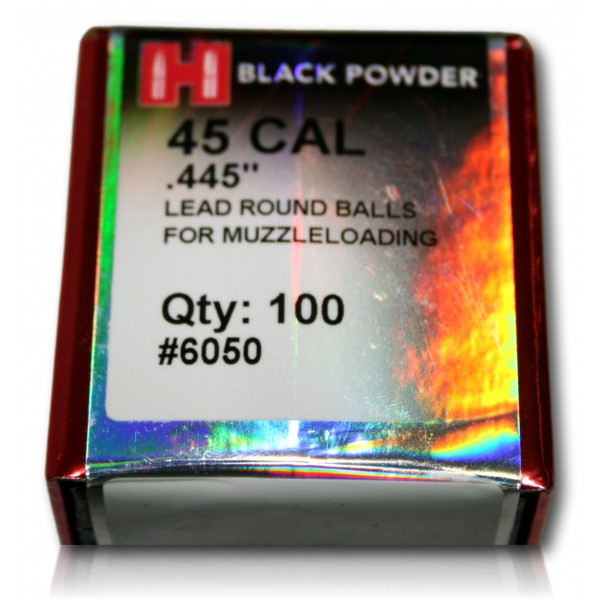 BALLE HORNADY BLACK POWDER 45 445 6050