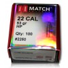 OGIVE HORNADY 22 53 GR BTHP BTE 100 2250
