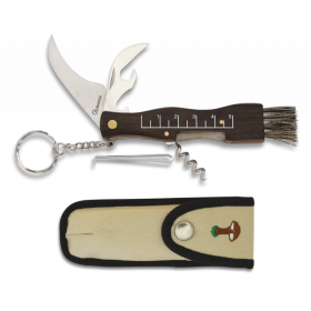 Couteau à  champignon+ housse Lame 7.3 cm 10592