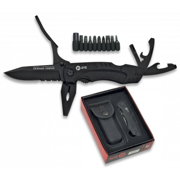 Couteau multifonction K25. Housse. L 8.2 11072