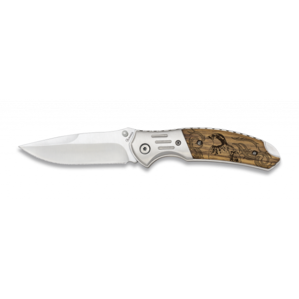 Couteau pliant chasse Blocage Zebra 18518GR4212