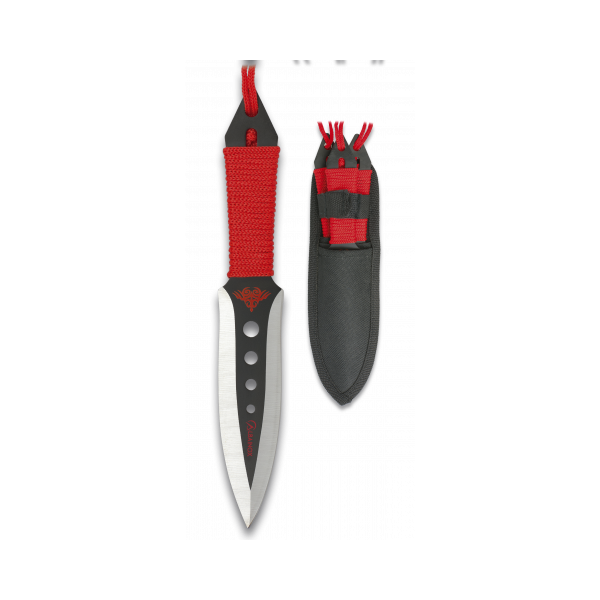 Set 3 couteaux a lancer Albainox 19.2cm 32093