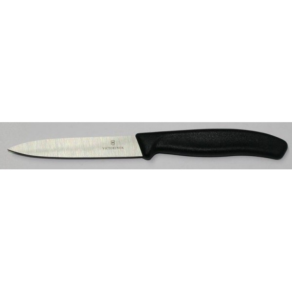 COUTEAU OFFICE VICTORINOX LISSE NOIR 6.7703 10CM
