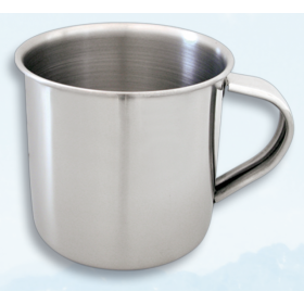 Tasse militaire en acier 220 ml. 8 cm 33246