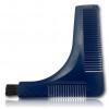 PEIGNE GUIDE TRACEUR DE CONTOUR BLEU