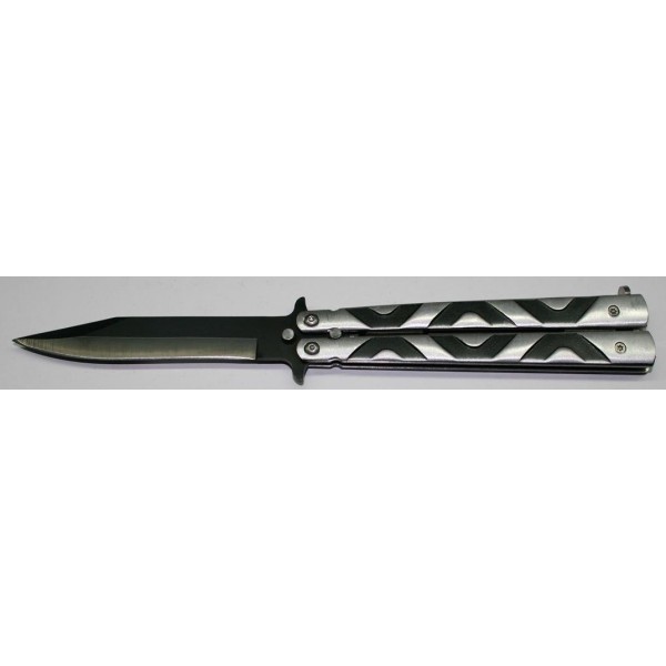 COUTEAU PAPILLON NOIR INOX