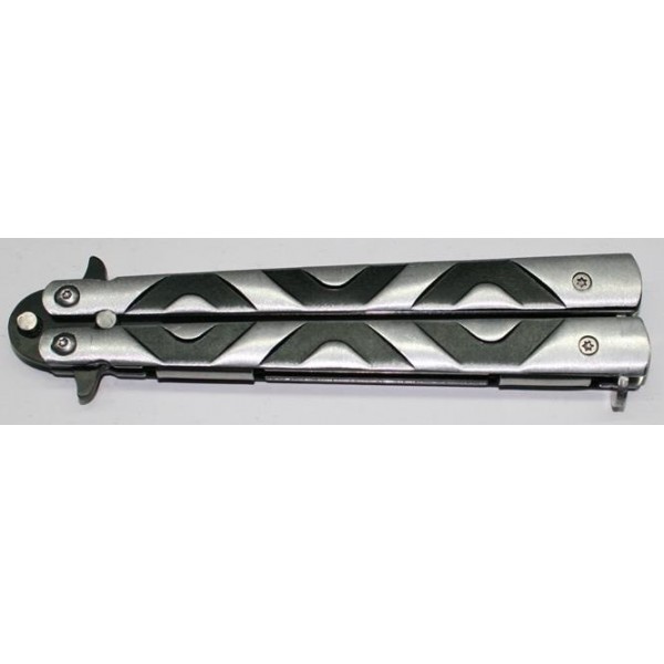 COUTEAU PAPILLON NOIR INOX