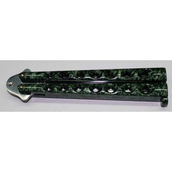 COUTEAU PAPILLON VERT