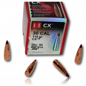 OGIVE HORNADY CX CAL 30 308 110GR BTE 50 301914