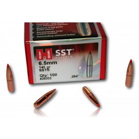 OGIVE HORNADY SST 6.5 MM 264 140GR LOT 100 26302