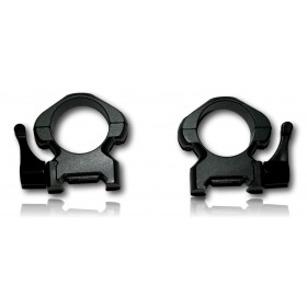 MONTAGE ACIER DETACHABLE HAWKE WEAVER 1 POUCE 25.4MM 23011