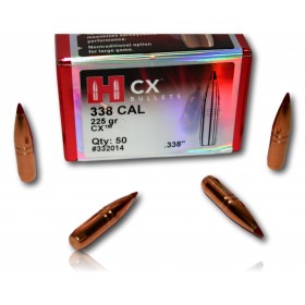 OGIVE HORNADY CX CAL 338 225GR BTE 50 332014