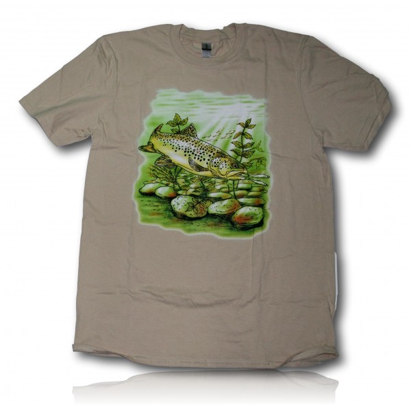 Tee Shirt Pêche Truite