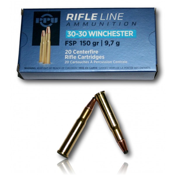 MUNITIONS PPU PARTIZAN 150GR CAL. 30-30 X20