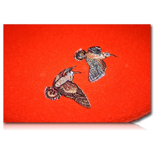 BERRET FRANCAIS ORANGE FLUO BECASSE