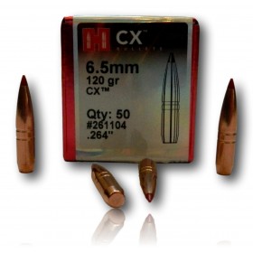 OGIVE HORNADY CX CAL 6.5 264 120GR BTE 50 261104