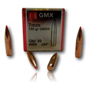OGIVE HORNADY GMX CAL 7MM 284 150GR BTE 50 2828